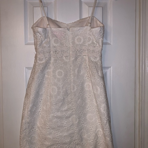 Lilly Pulitzer White Dress, Size 0 - Picture 2 of 4